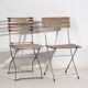 Chaises de jardin pliantes anciennes (c.1920). Ensemble de 2 pièces n°2