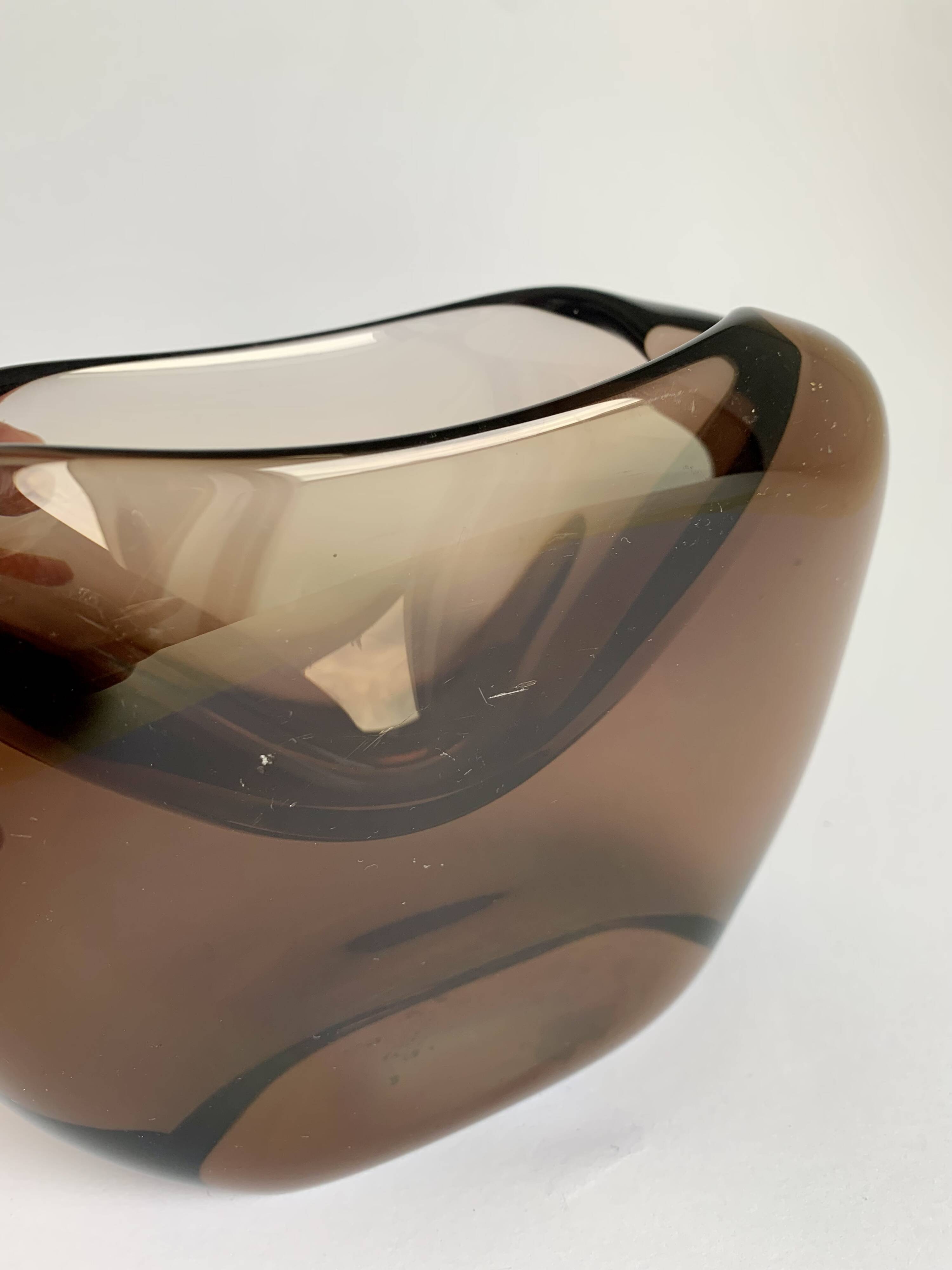 Vintage Mid-Century Art Glass by Miroslav Klinger, 1960s