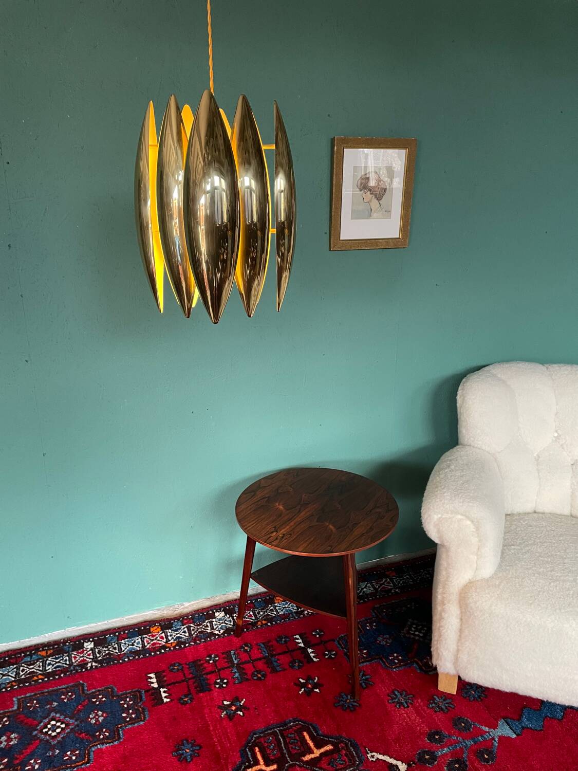 Kastor pendant by Jo Hammerborg for Fog & Mørup, 1969