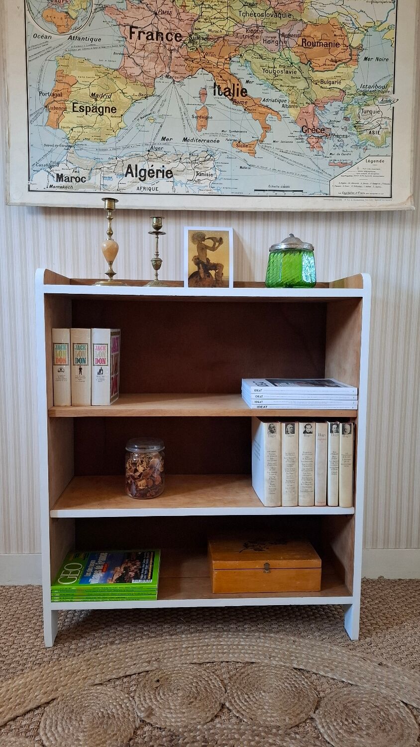 Bibliothèque vintage