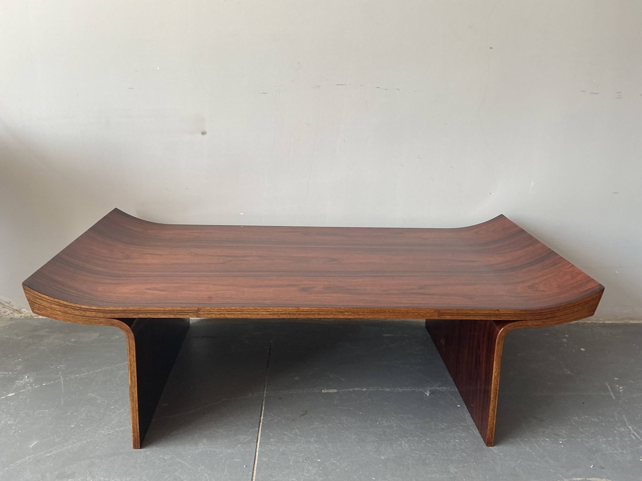 Japanese Tendo Mokko coffee table / bench 1960.