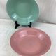 Duo old hollow dishes made in france saint Amand Céranord