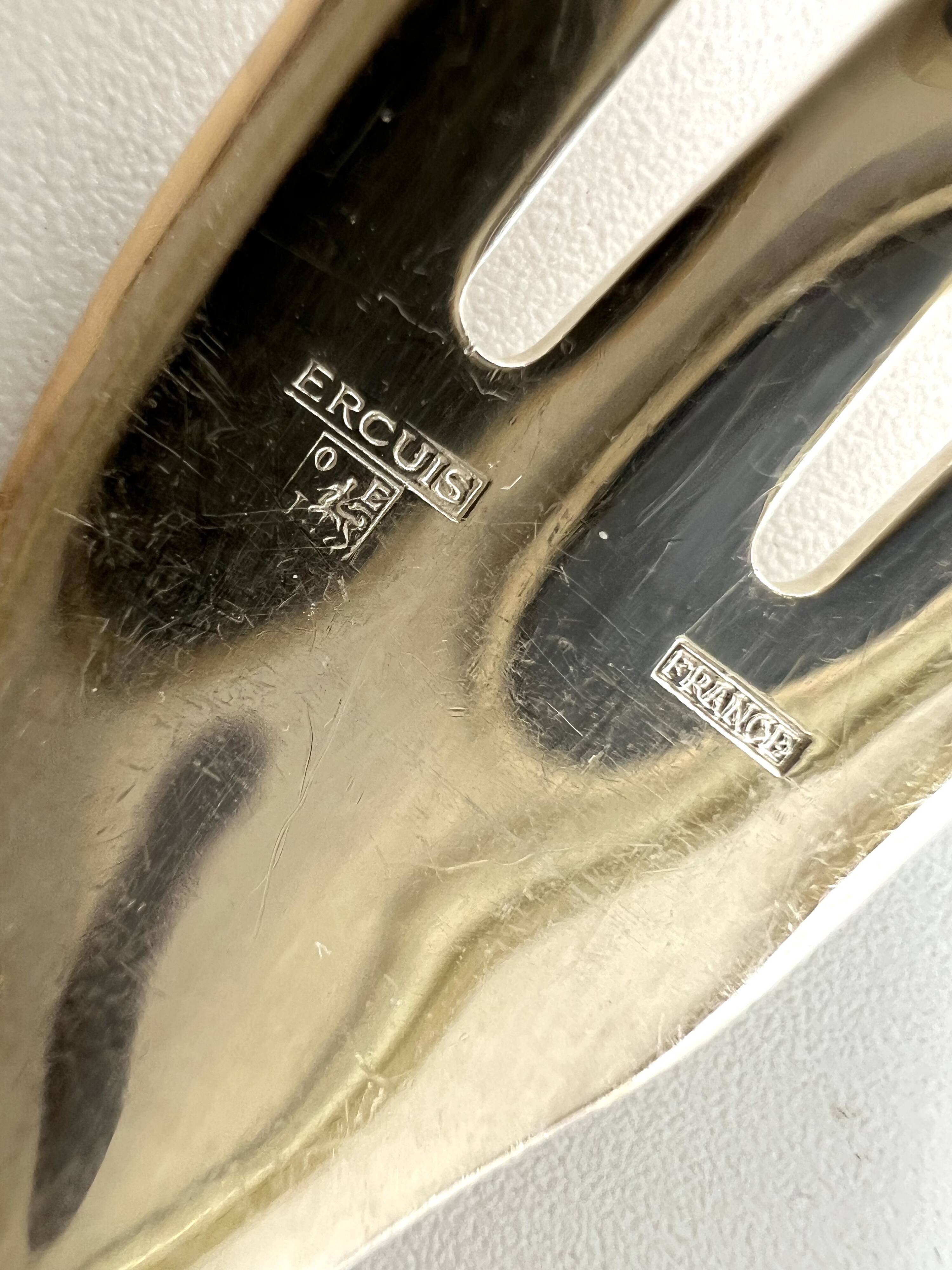 12. ERCUIS Colmar art deco dessert forks