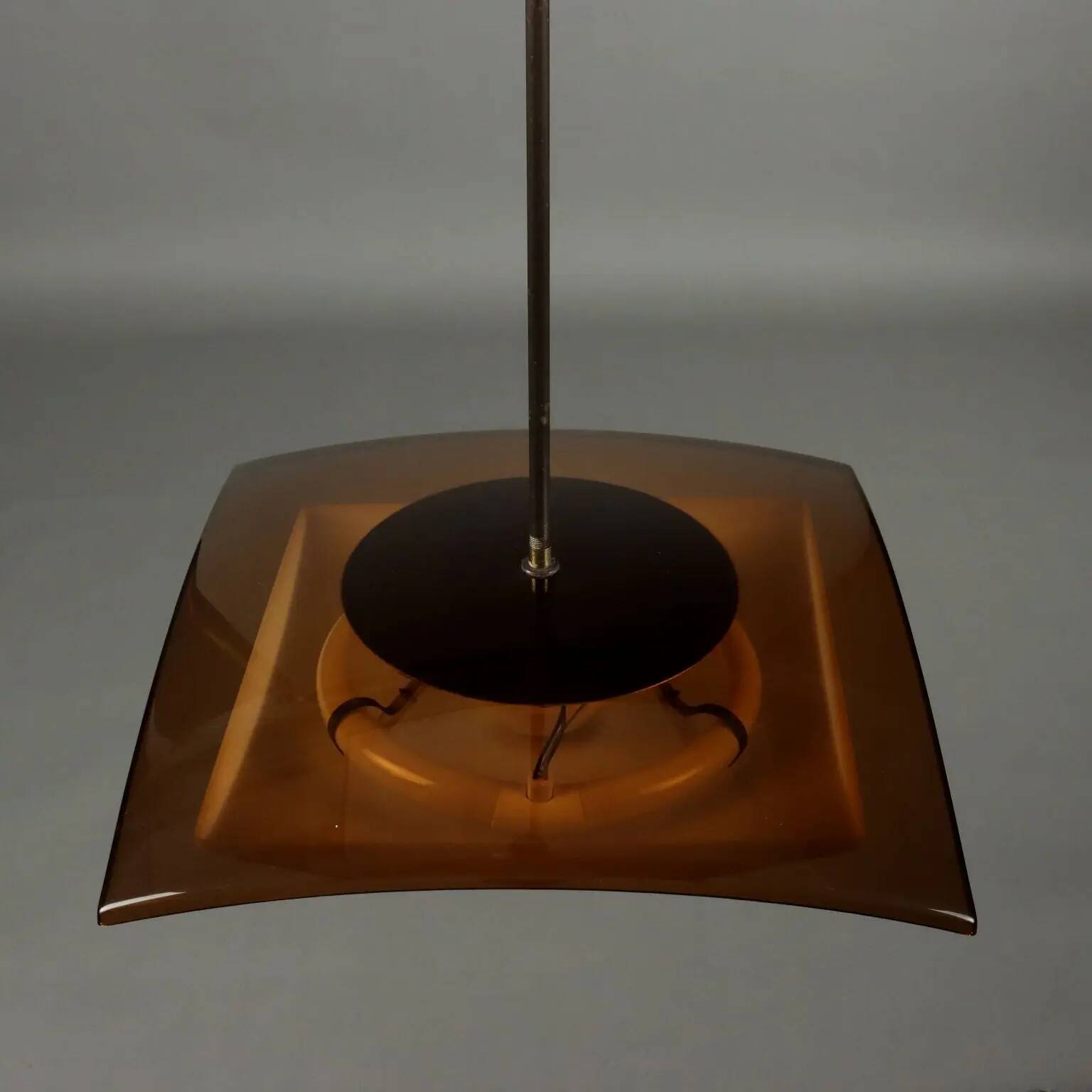 Vintage Stilux suspension from the 1960s in methacrylate.