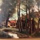 Painting printed on canvas