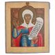 Icône orthodoxe antique Sainte Paraskeva, 19ème siècle