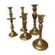 Bougeoirs en laiton