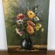 Painting on canvas bouquet of flowers