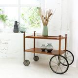 Wilhelm Renz bar cart, serving cart, 1960