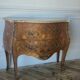 Two-drawer sautéuse in Louis XV style, stamped Skalski.