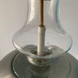 3 suspensions Raak Carthago aluminium and glass 1970