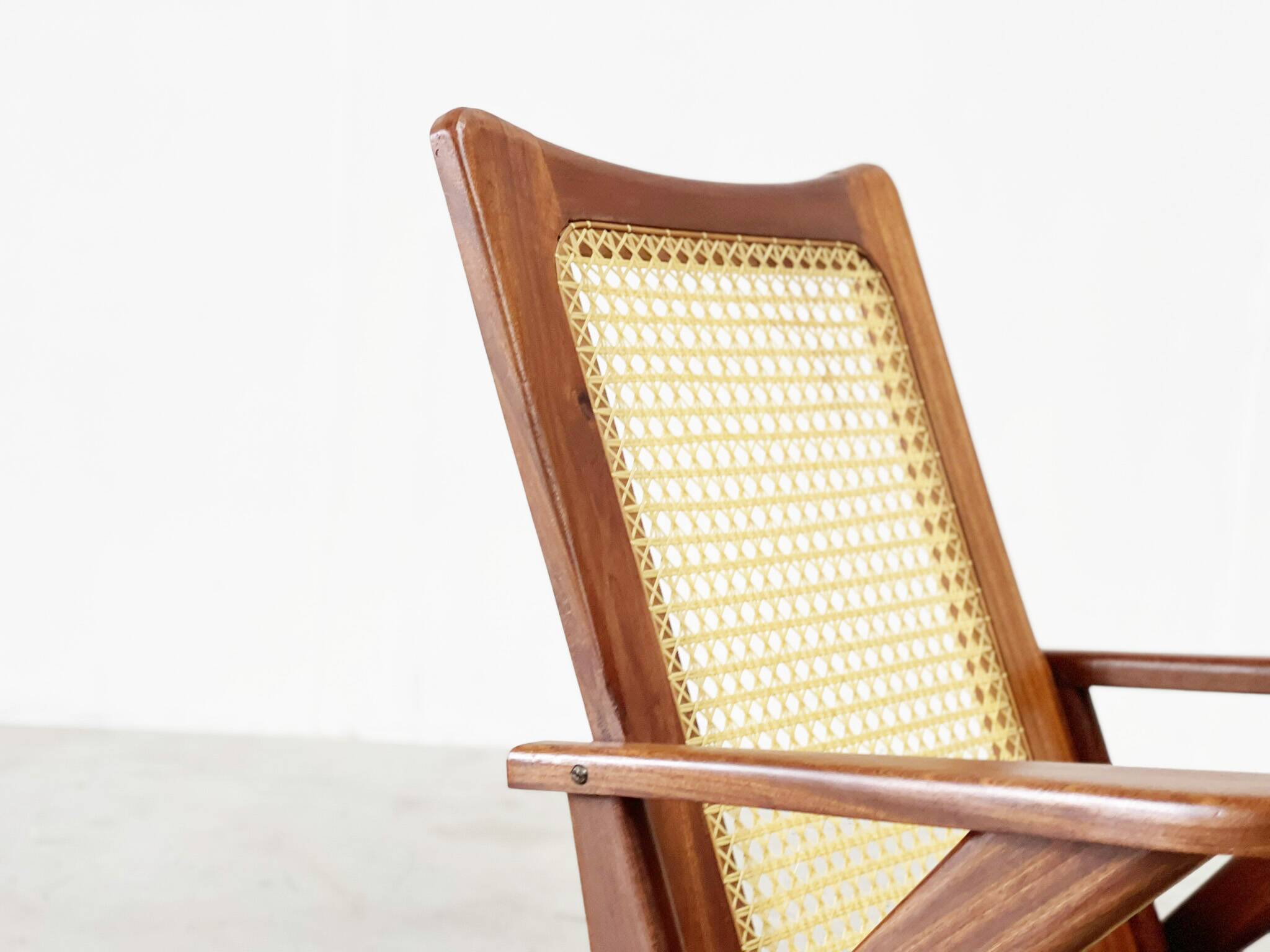 Sculptural french lounge chairs 1950's.