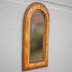 Brass and bone mirror, mirror to hang, wall mounted, Moroccan mirror, interior decoration, home decor
