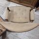 Fauteuil beige