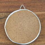 Mini cadre rond papillon