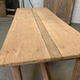 Walnut farmhouse table 1920