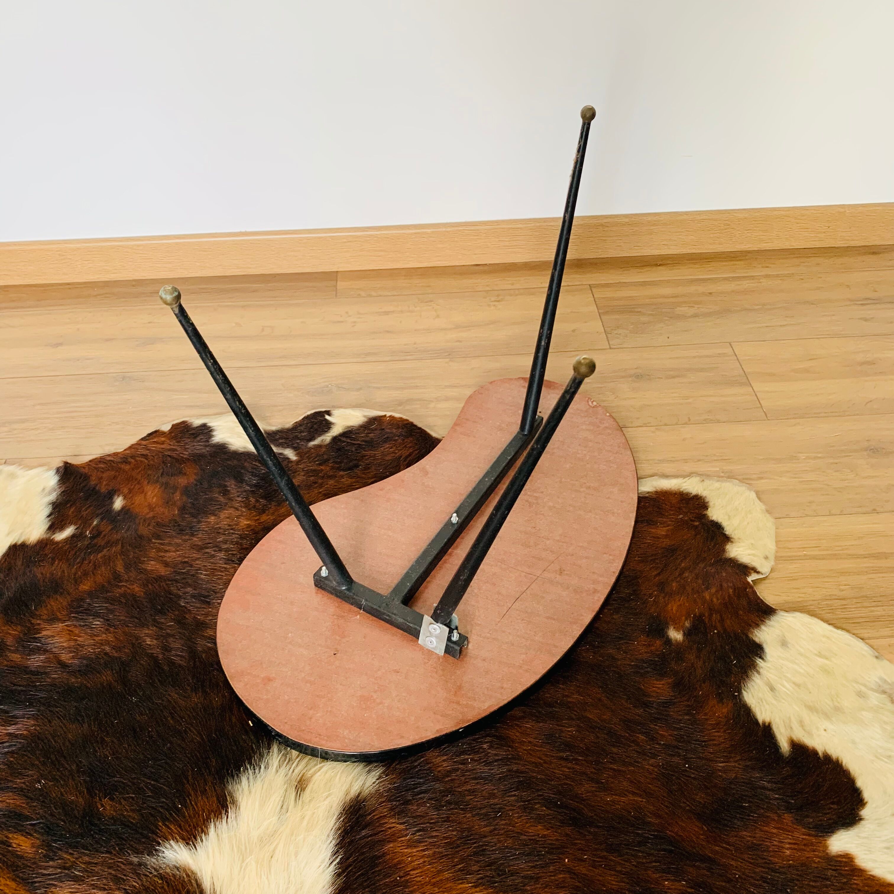 Vintage bean-shaped coffee table