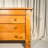 Elm chest of drawers