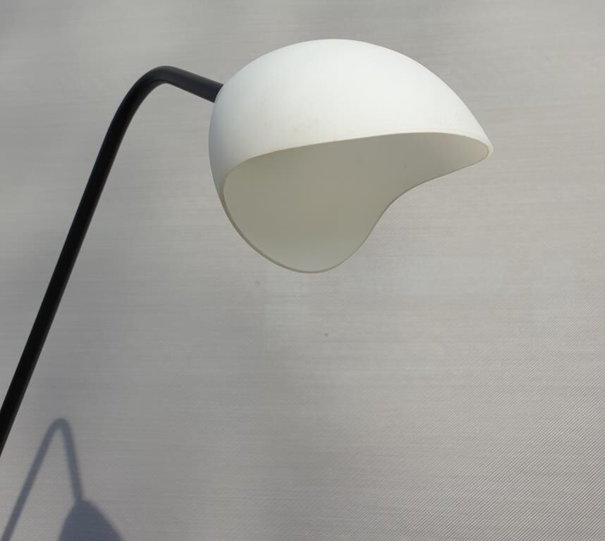 Tablet and white lampshade lamppost 1960