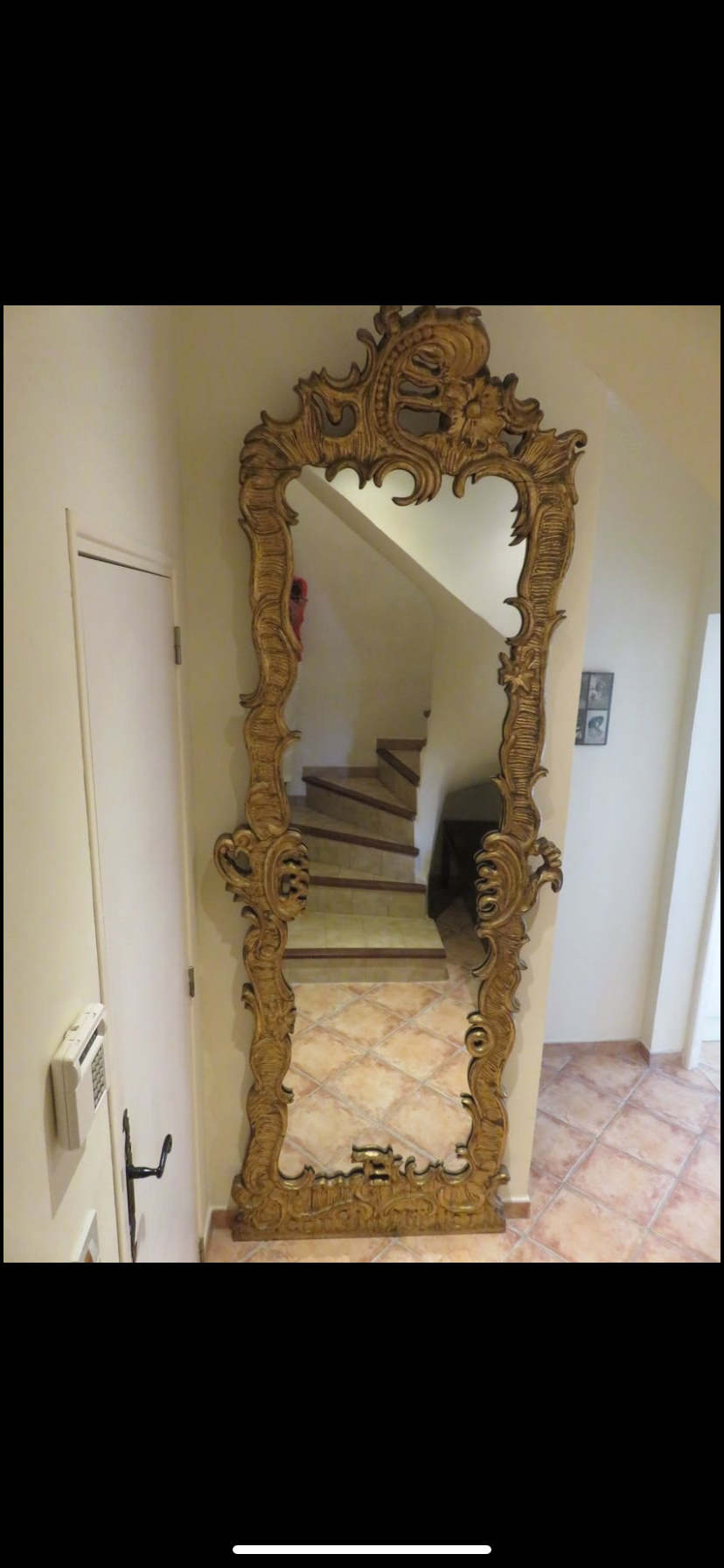 Louis XV style mirror