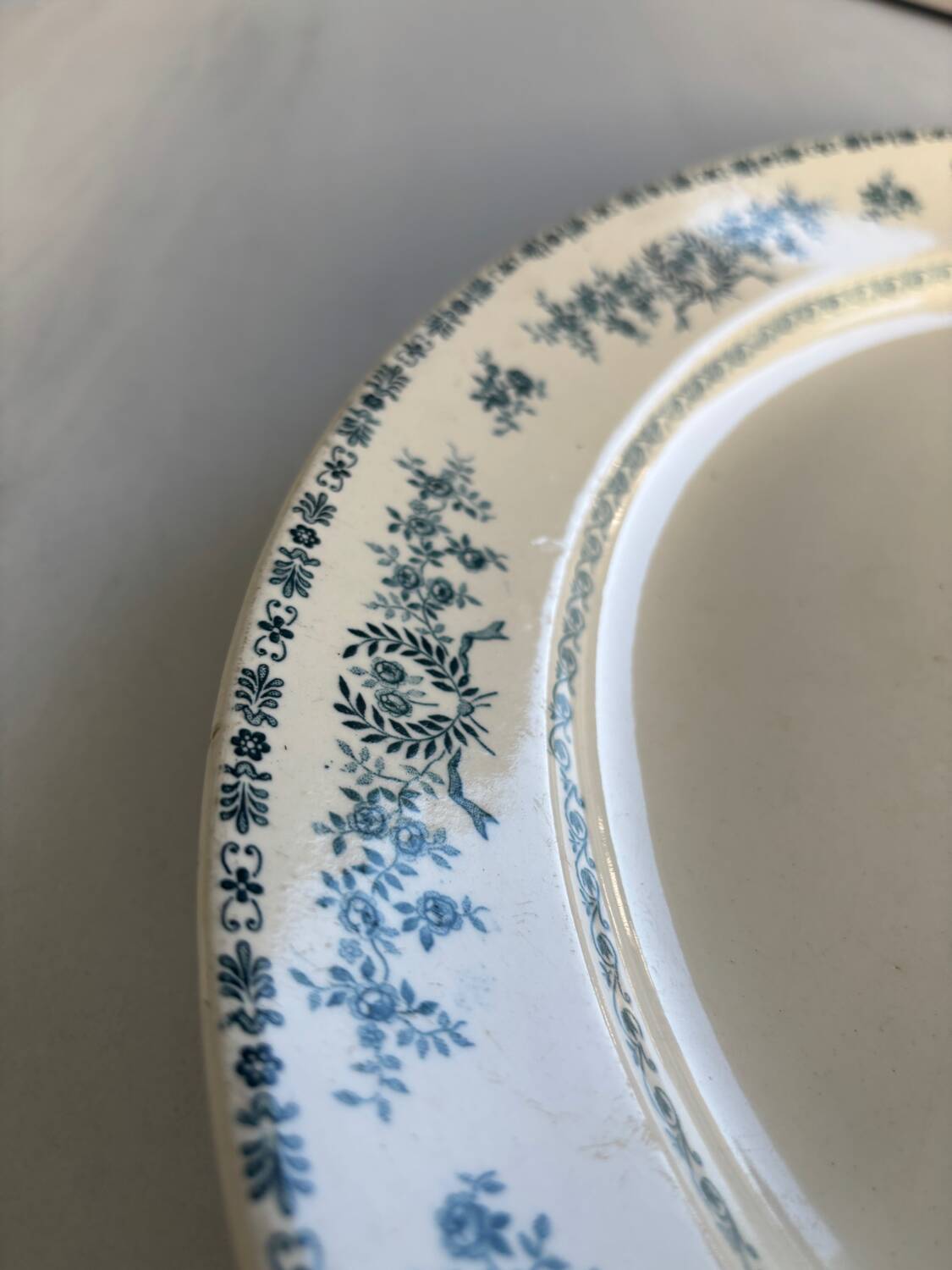 Oval iron earthenware dish, Thermidor model – S.F.G B.N.G.R. | Earthenware