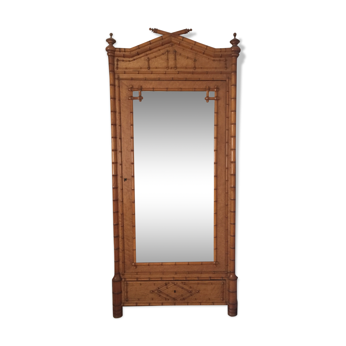 Ice cabinet bamboo collection circa 1870 Napoleon III