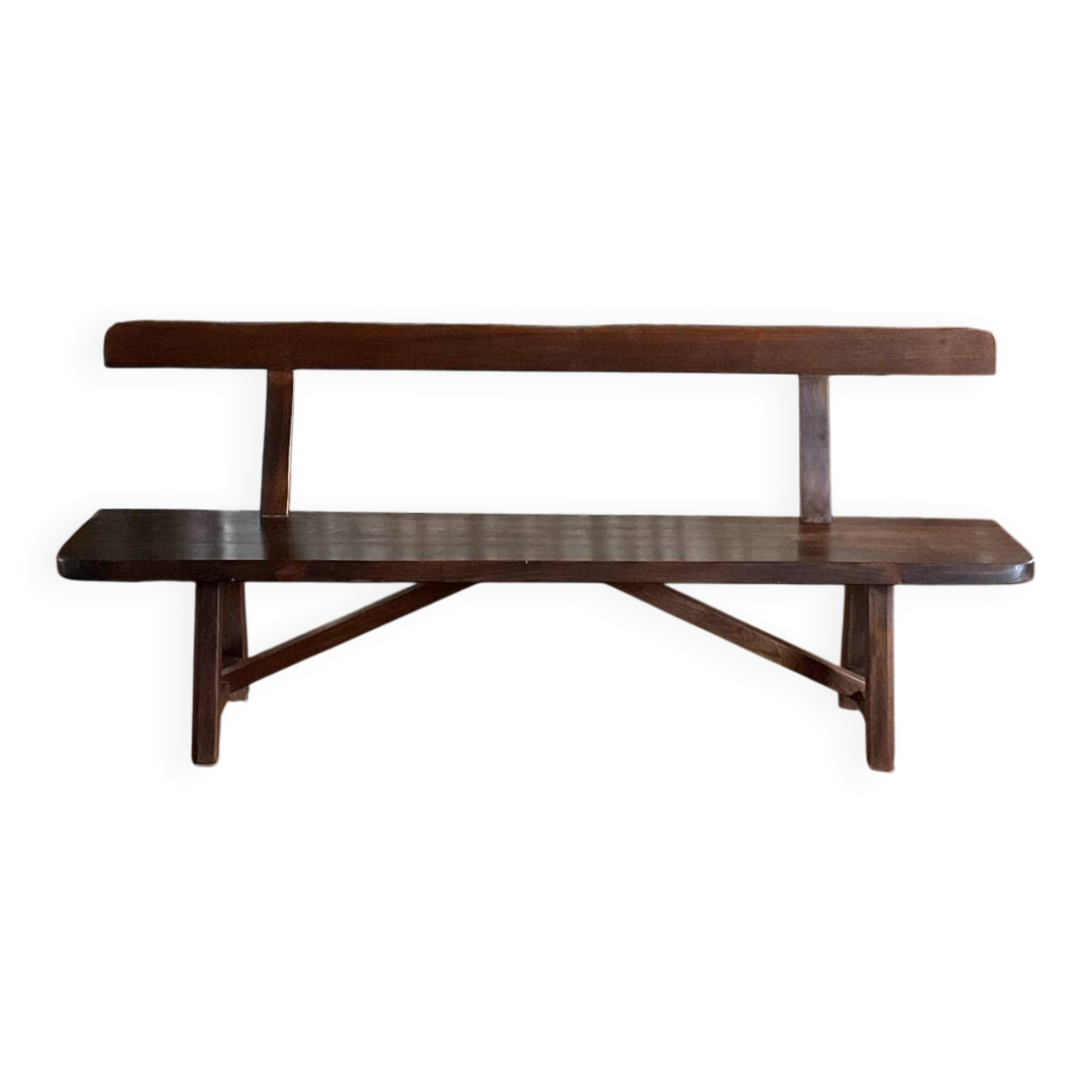 Sculptural bench by Olavi Hänninen for Aranjou – France, 1950s