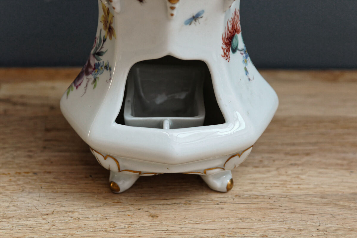 Old earthenware herbal tea maker