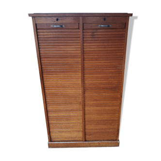 Double curtain binder
