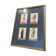 Painting on mica XIX th East India Company representing 2 men and 2 women