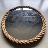 Vintage mirror in rope