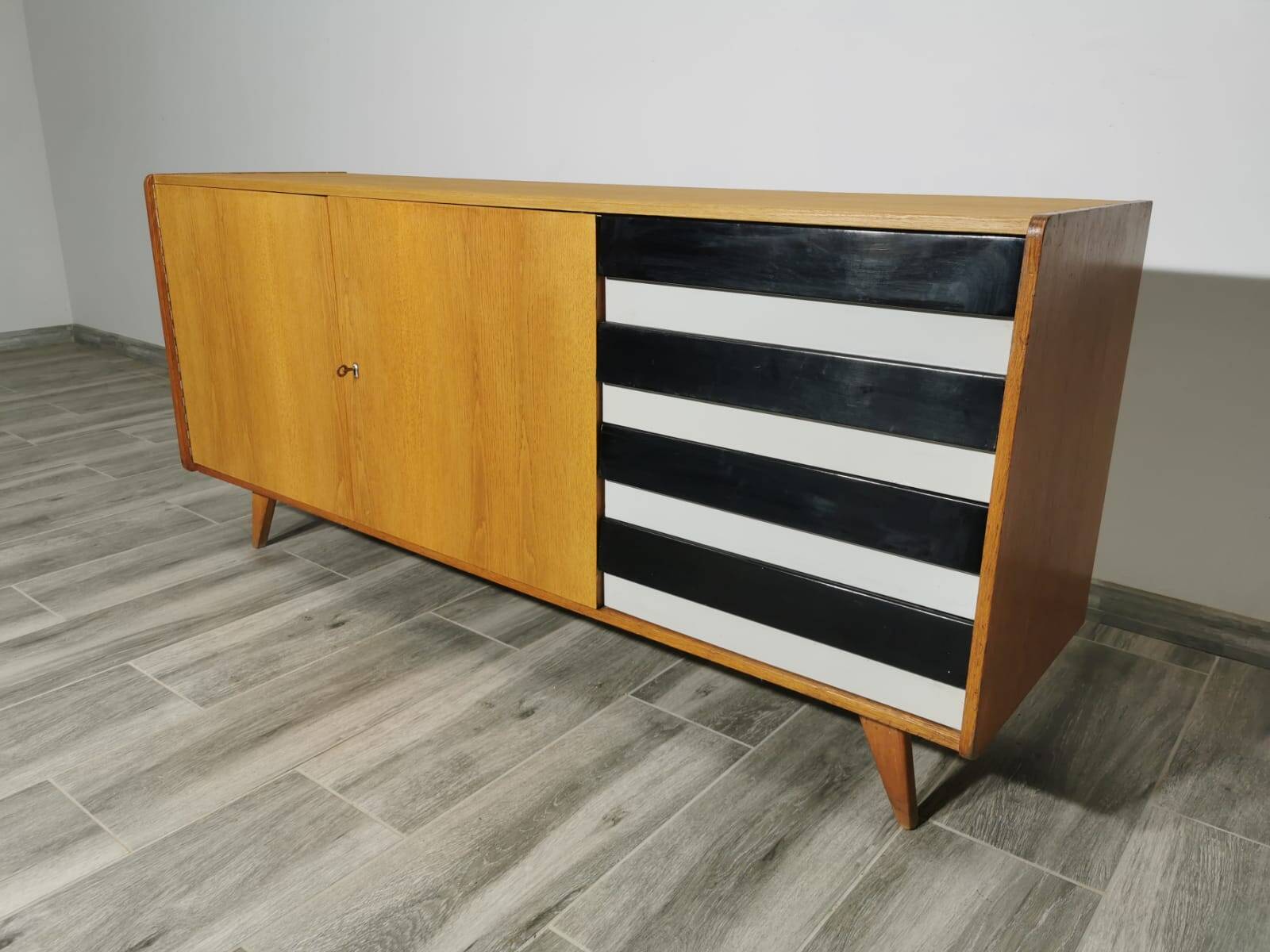 Sideboard by Jiri Jiroutek for Interier Praha, 1960s
