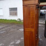 Solid cherry bookcase