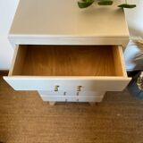 Vintage chiffonier with compass feet