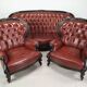 Salon Chesterfield burgundy