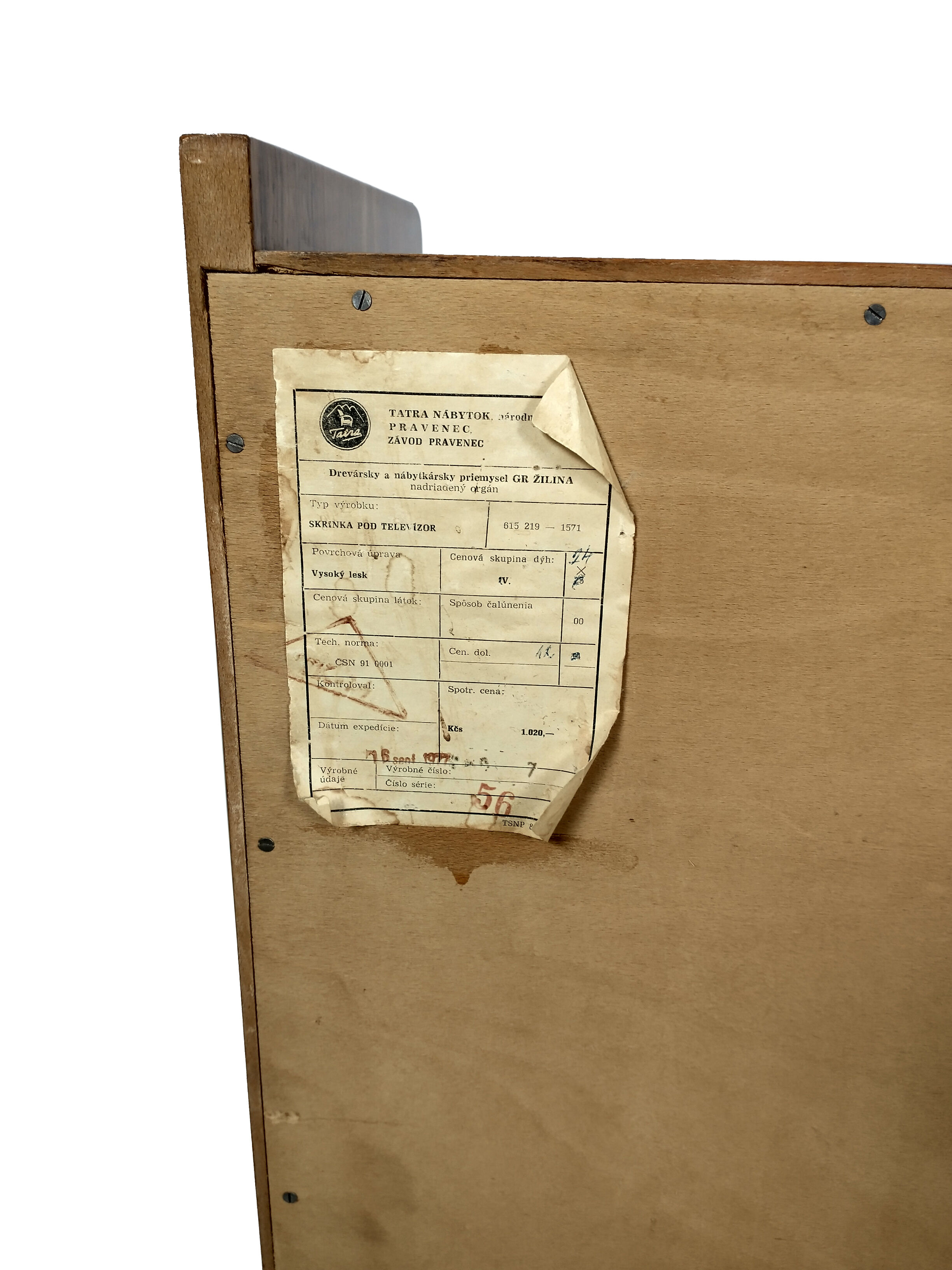 Tatra chest of drawers 1970s