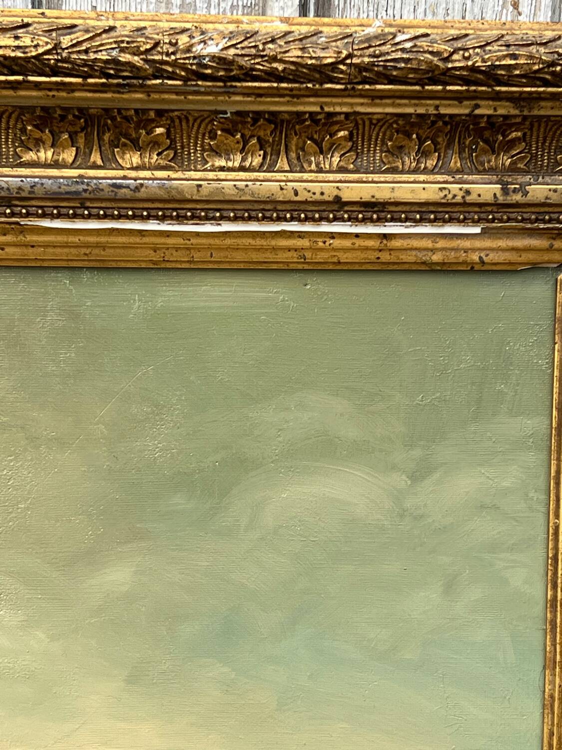 Oil on canvas 19th century