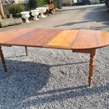 Table 4 legs in oak with 2 extensions