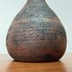 Brutalist mid-century pottery table lamp by Gerhard Liebenthron, 1960s.