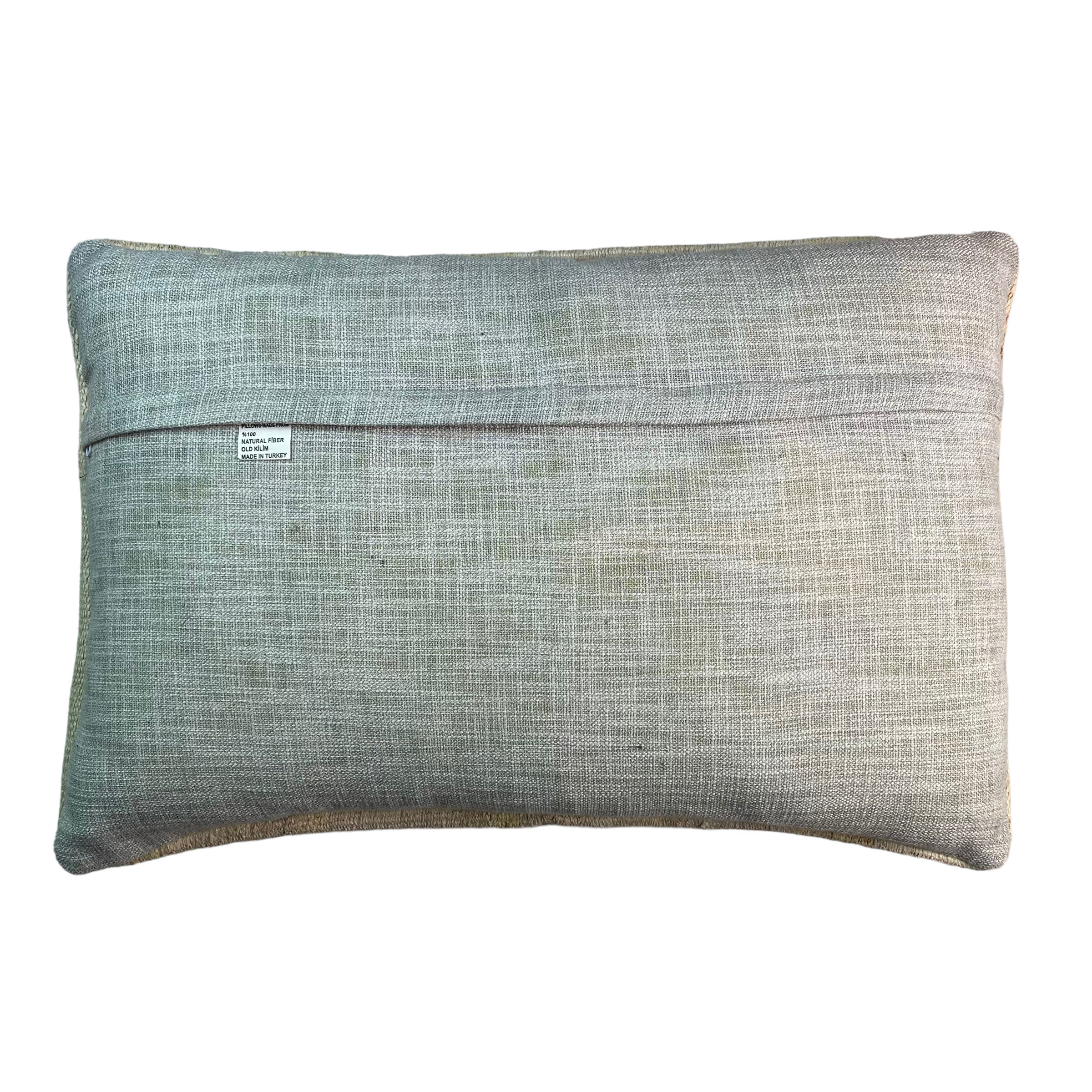 Vintage turkish handmade kilim cushion cover