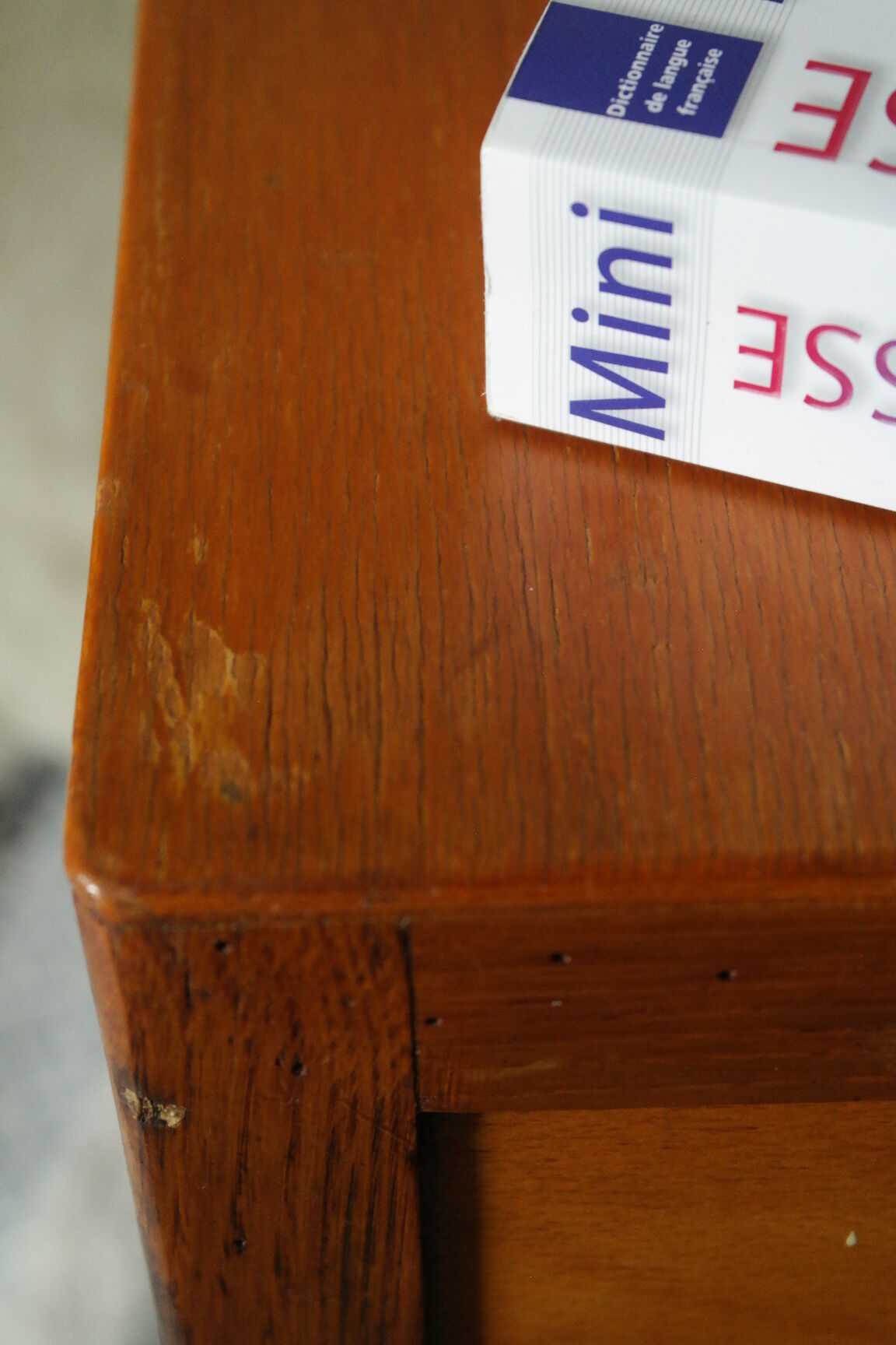 Vintage wooden children's desk