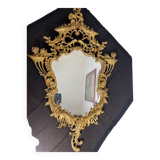 Louis XV style gilded bronze mirror