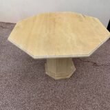 Travertine table