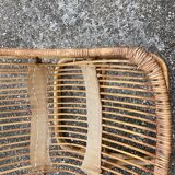 Large rattan chair back