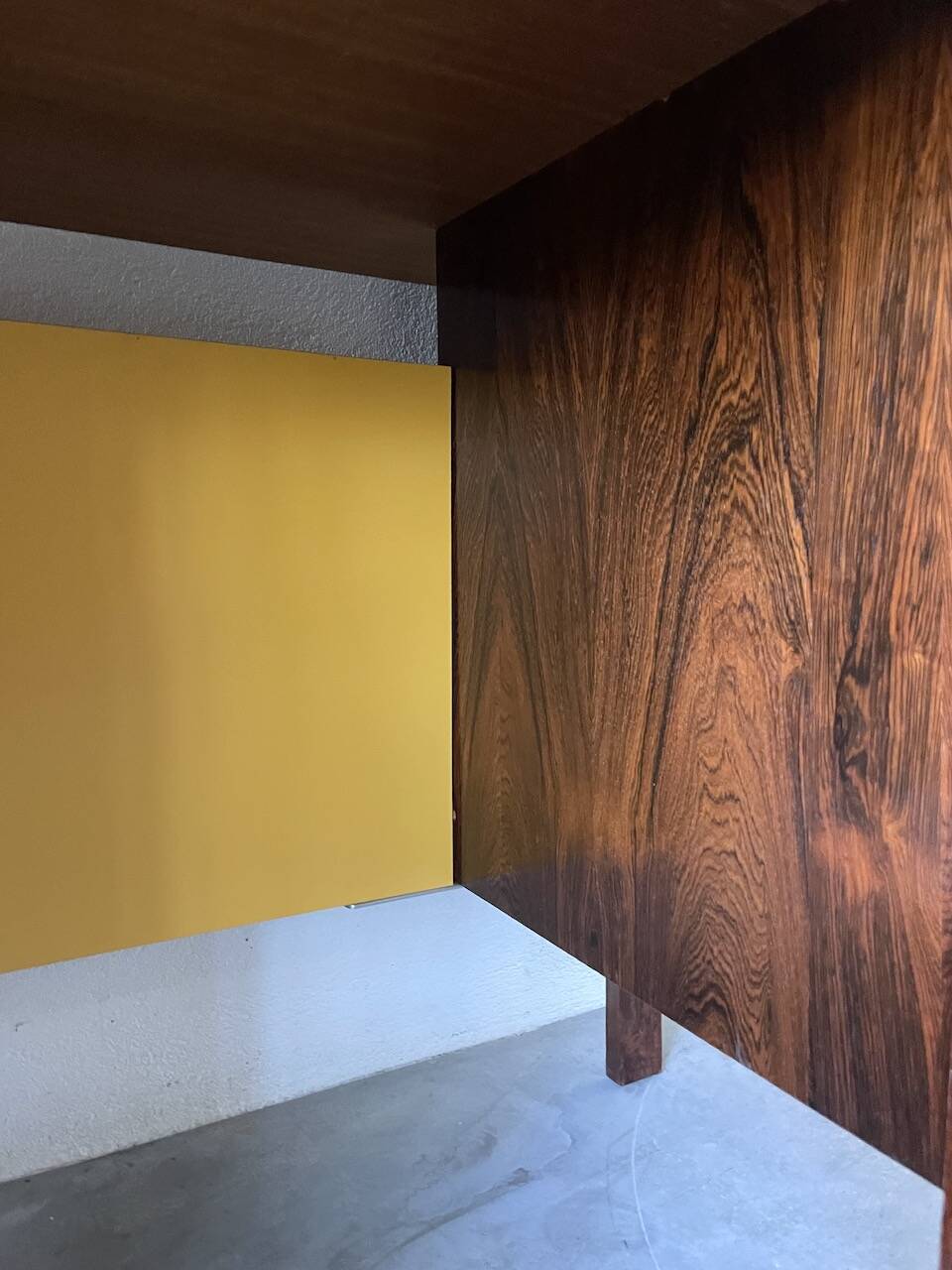 Desk and its Scandinavian rosewood chair