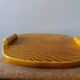 Noblaceram Limoges wood-effect slip cheese board