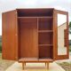 Walk-in wardrobe vintage 70s, compass, clear beech feet