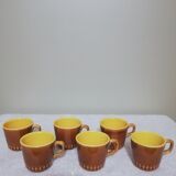 6 tasses à café Sarreguemines