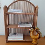 Rattan shelf to hang or lay