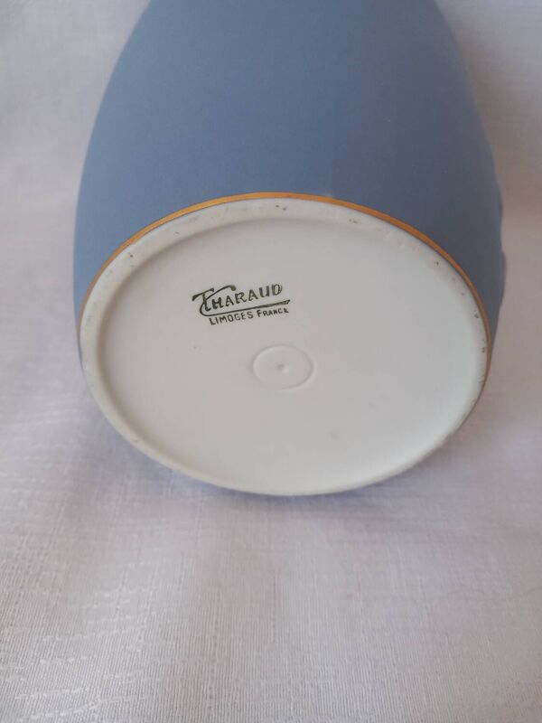 Vase bleu Camille Tharaud